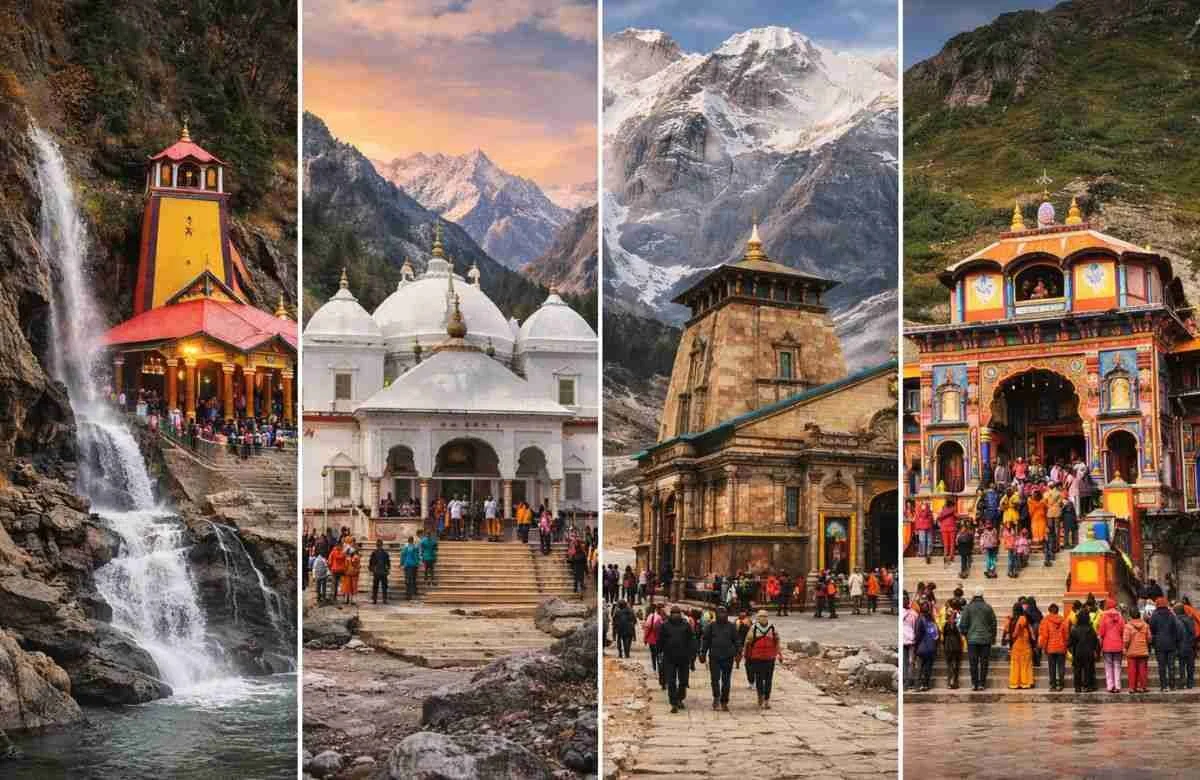 Char Dham Yatra 2026 - Yamunotri Gangotri Kedarnath Badrinath